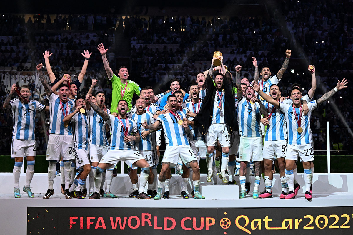Argentina conquista o Mundial de futebol no Qatar