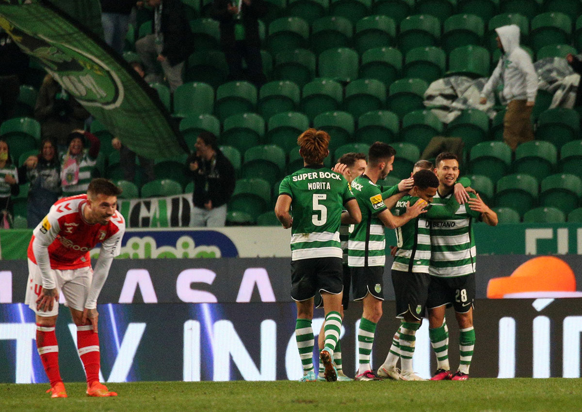 Sporting, 5 - Braga, 0... a história do jogo em imagens!