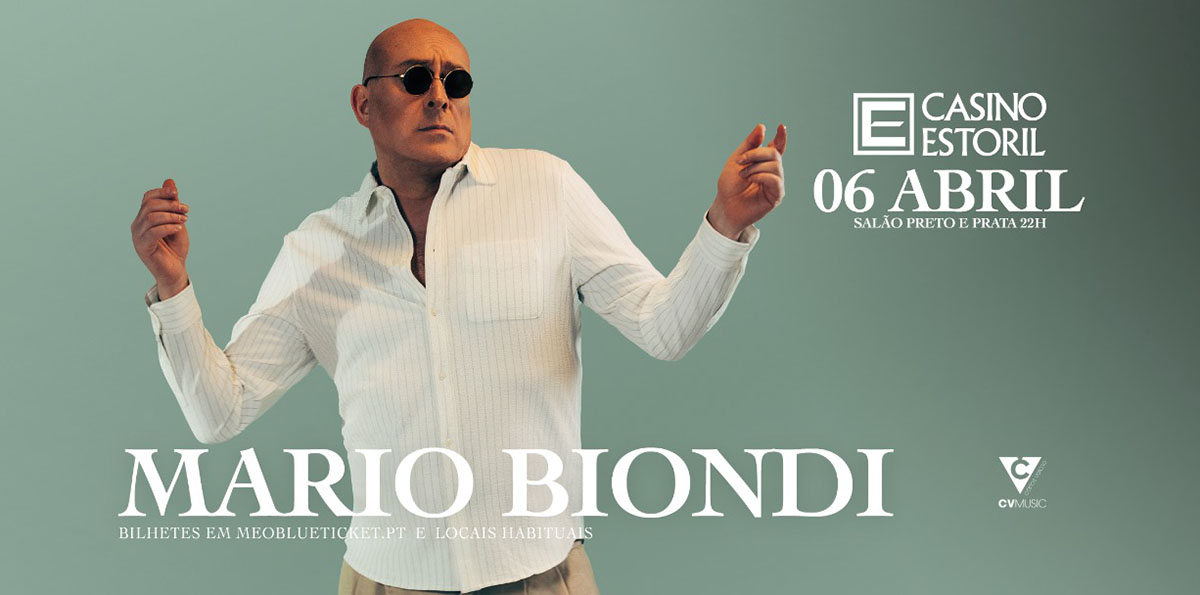 Mario Biondi estreia-se no Casino Estoril
