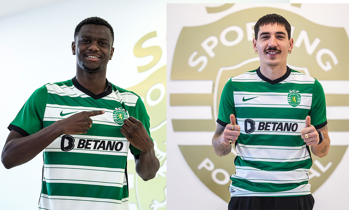 Sporting anuncia reforços Diomande e Bellerin