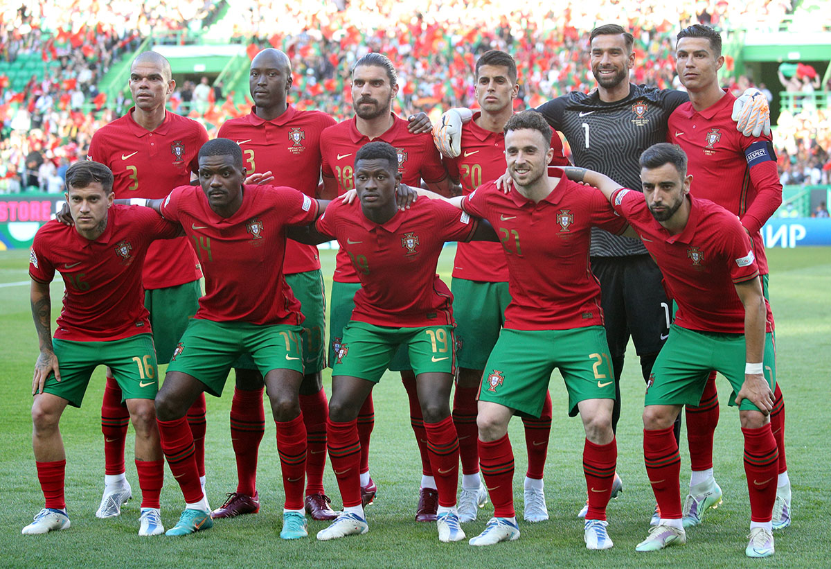 Portugal, 4 - Suíça, 0 (Ficha do jogo)